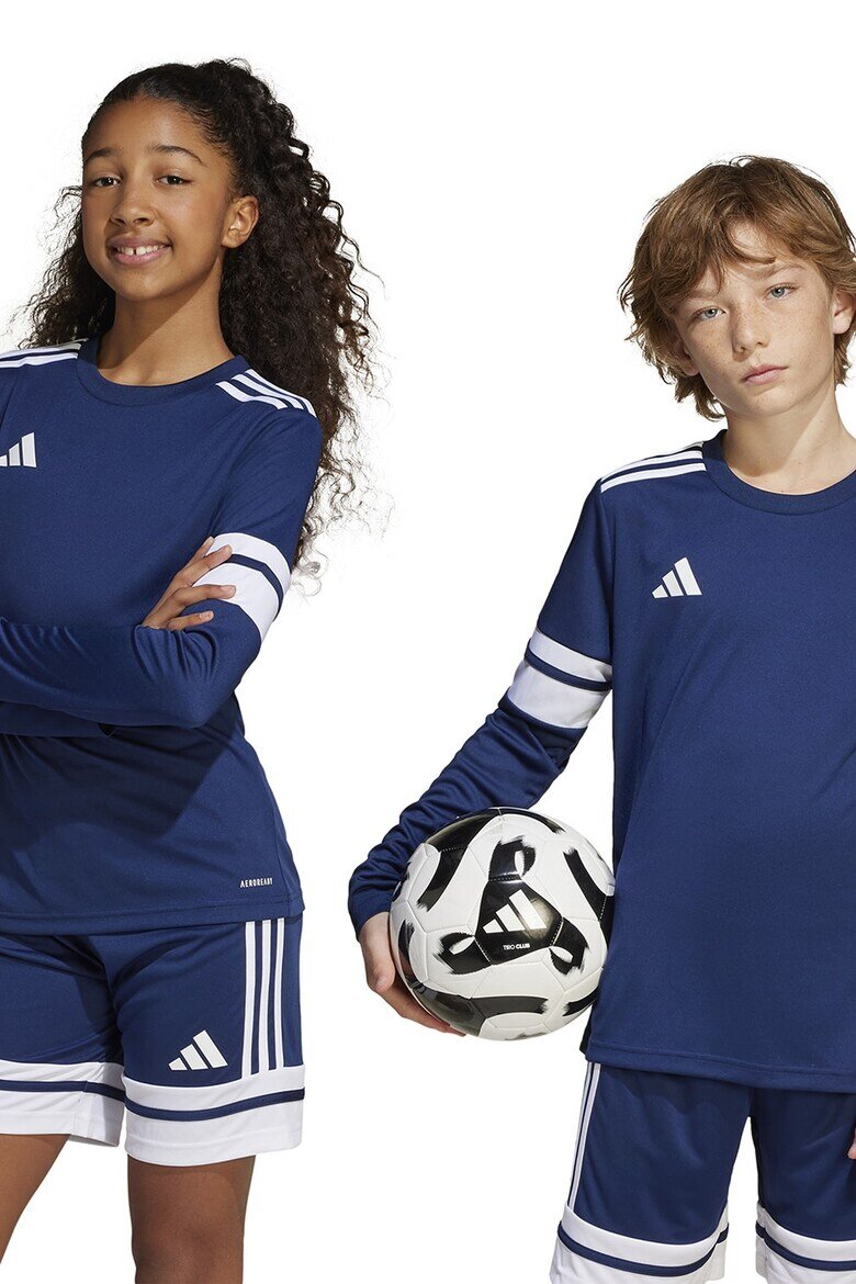 adidas Performance Футболна блуза с контрасти Тъмносин/Бял