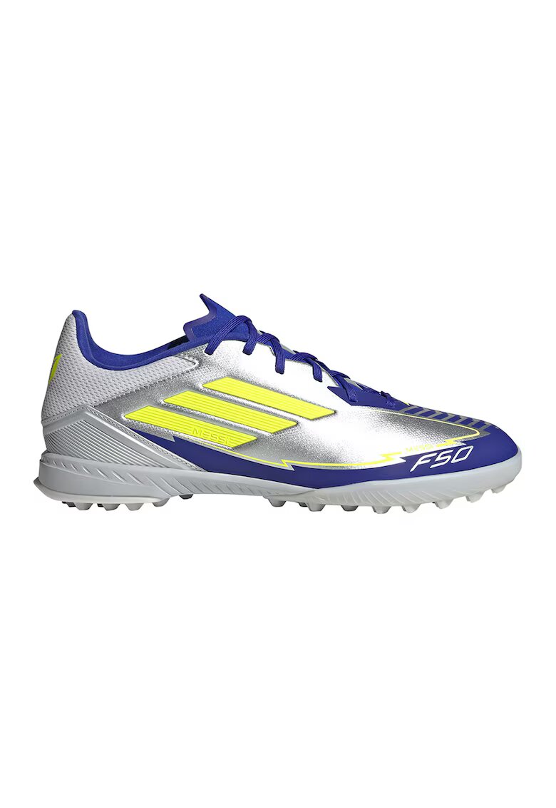 adidas Performance Футболни обувки F50 Club League Messi - Кралско Синьо/Сребрист