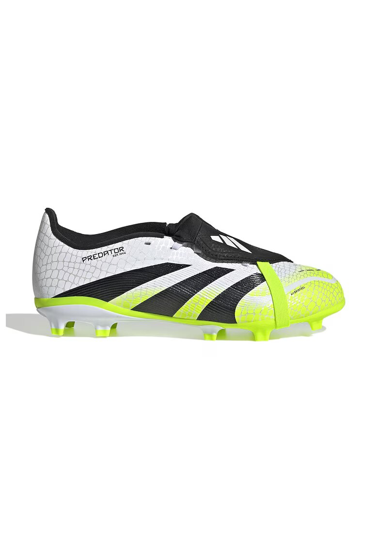 adidas Performance Футболни обувки Predator League под глезена - Бял/Черен/Лайм зелено