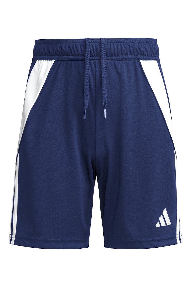 adidas Performance Футболни шорти Trio с висока талия и лого Тъмносин