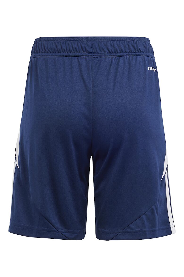 adidas Performance Футболни шорти Trio с висока талия и лого Тъмносин