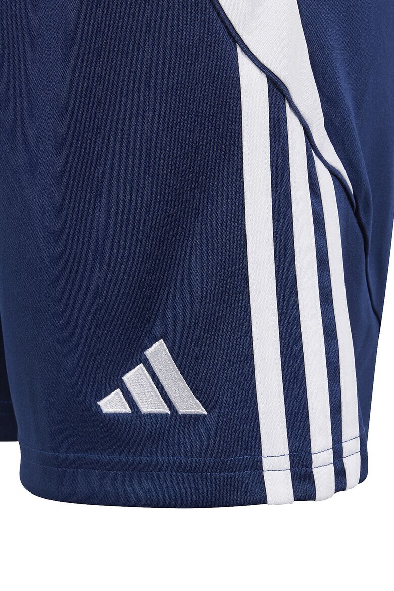 adidas Performance Футболни шорти Trio с висока талия и лого Тъмносин