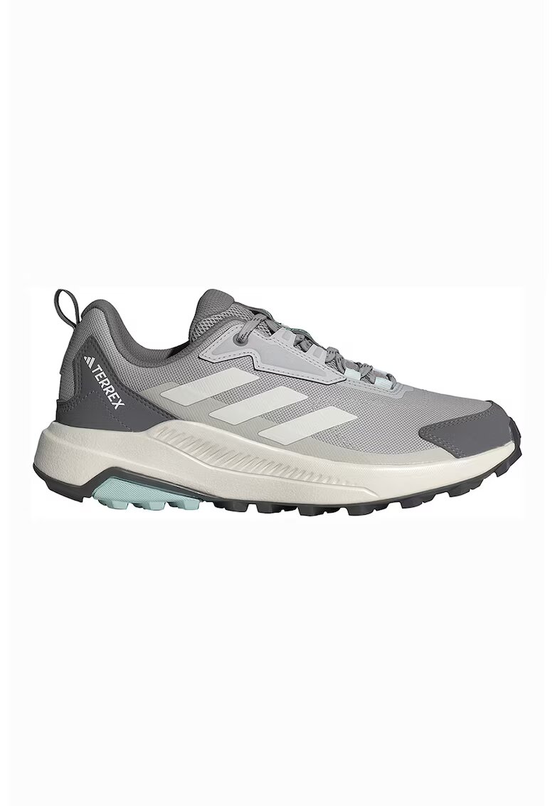 adidas Performance Хайкинг обувки Terrex Anylander с контрасти - Бял/Пепеляво сиво/Tъмносив