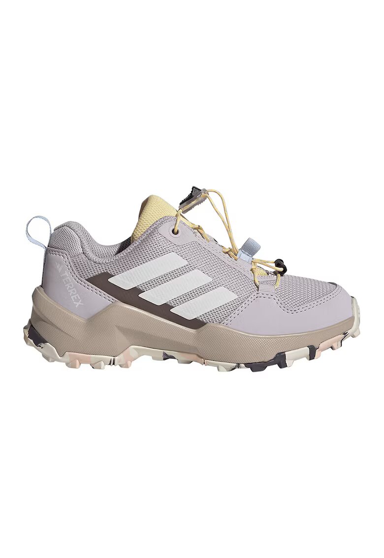 adidas Performance Хайкинг обувки Terrex Ax4s с еластични връзки - Тъмнокафяв/Бял/Бледо розово