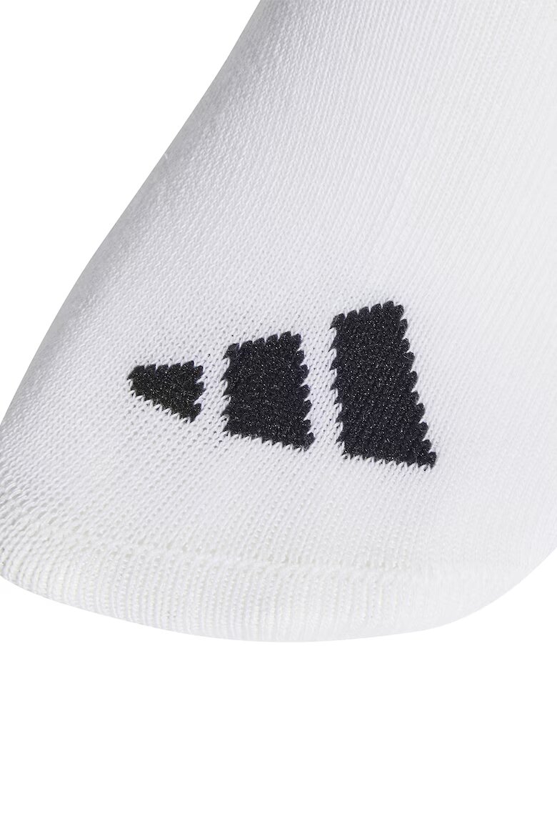 adidas Performance Къси чорапи 3 чифта Бял/Черен