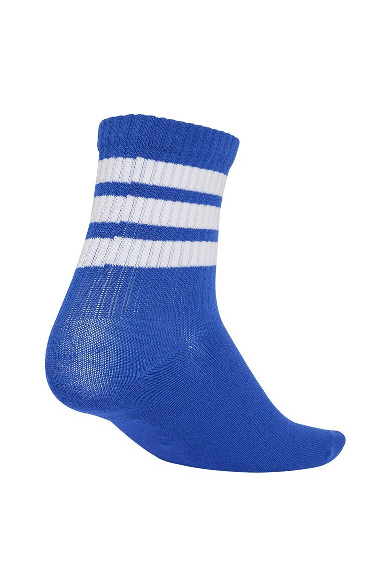 adidas Performance Къси чорапи 3 чифта Бял/Кралско Синьо