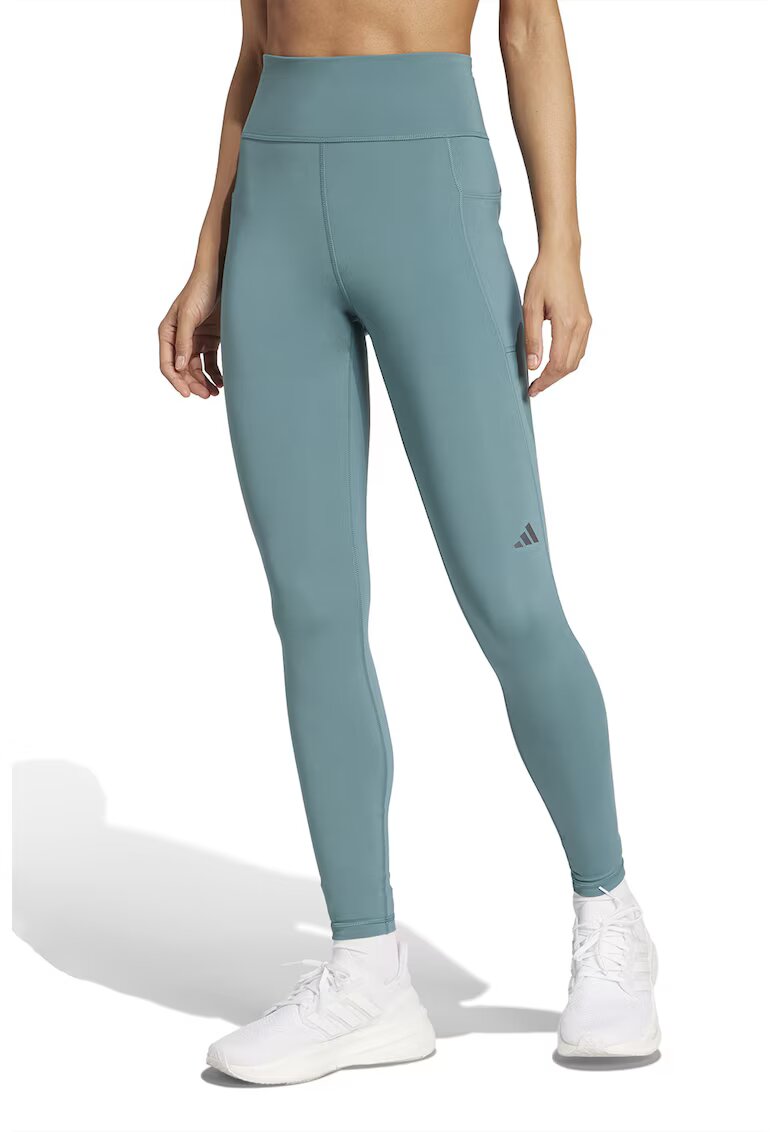 adidas Performance Клин за бягане с висока талия и джоб с цип