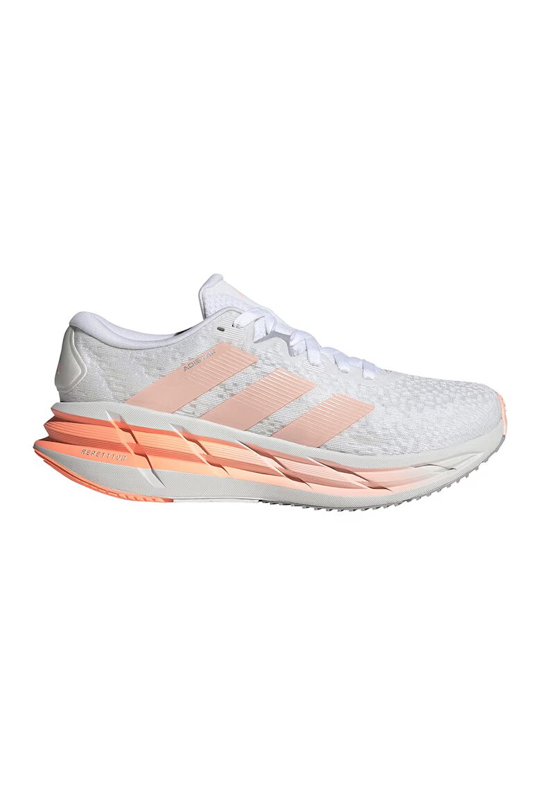 adidas Performance Маратонки Adistar 4 - Светло сив/Розова сьомга