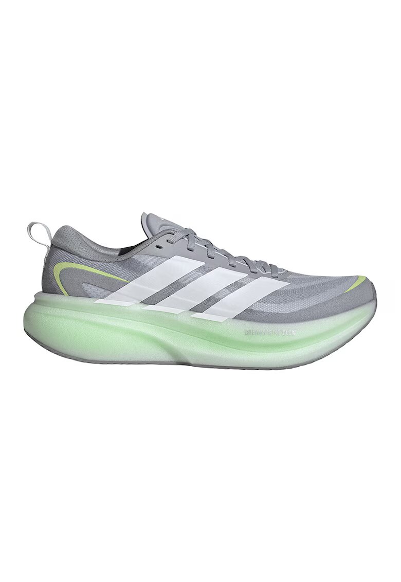 adidas Performance Маратонки Supernova Glide със светлоотразители - Светлозелен/Сребрист