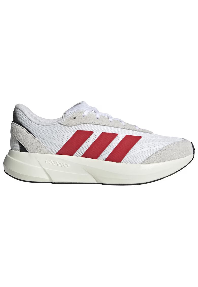 adidas Performance Мъжки спортни обувки - adidas - Lightshift - удобни - гумена подметка - мрежа с велур - бяло червено