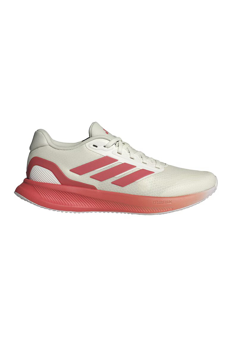 adidas Performance Мрежести обувки Runfalcon 5 за бягане със синтетика - Корал/Мръснобял