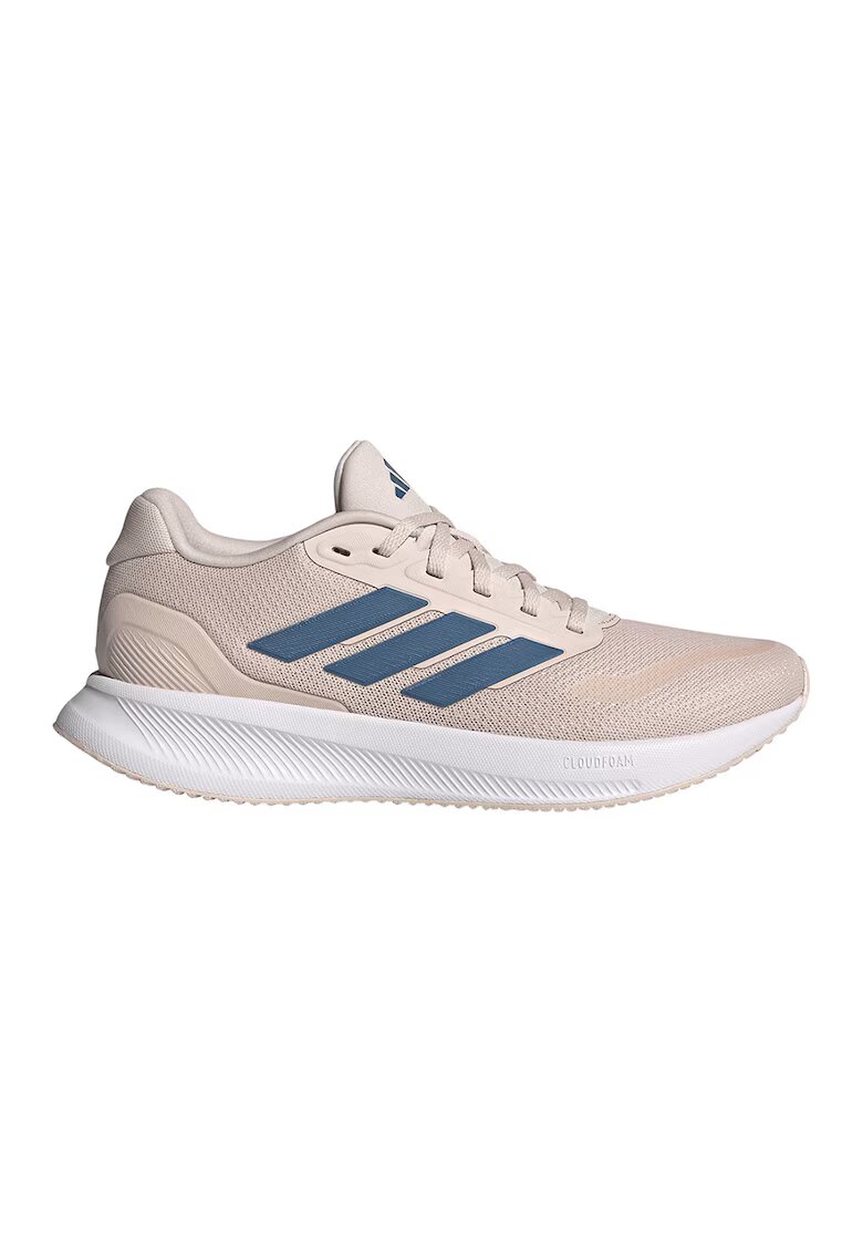 adidas Performance Мрежести обувки Runfalcon 5 за бягане със синтетика - Тъмносин/Бледо розово