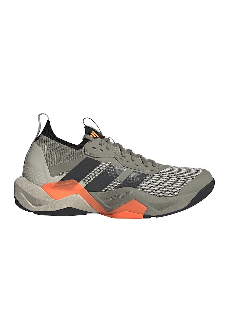 adidas Performance Мрежести спортни обувки Rapid Move ADV 2 със синтетика - Бледозелен