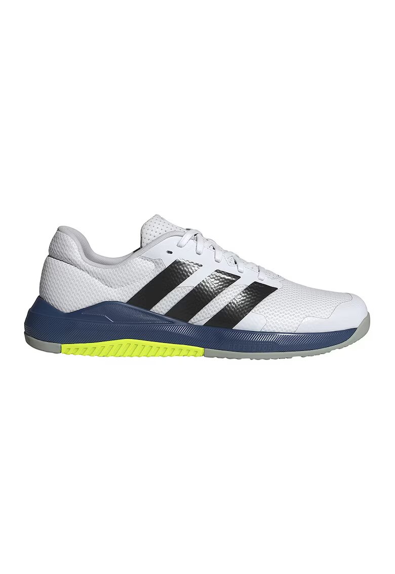 adidas Performance Мрежести тренировъчни обувки Dropset Base - Тъмносин/Избеляло черно/Бял