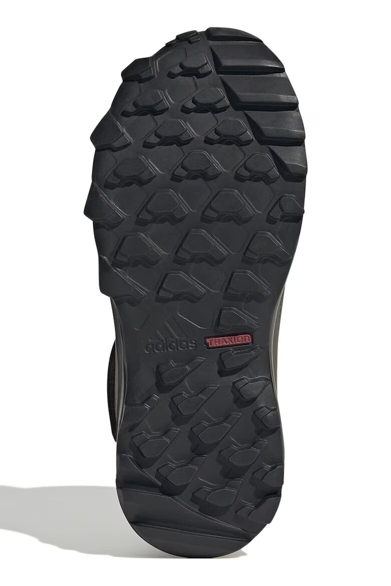 adidas Performance Непромокаеми боти Terrex Snow с велкро Бял/Маслинено зелено