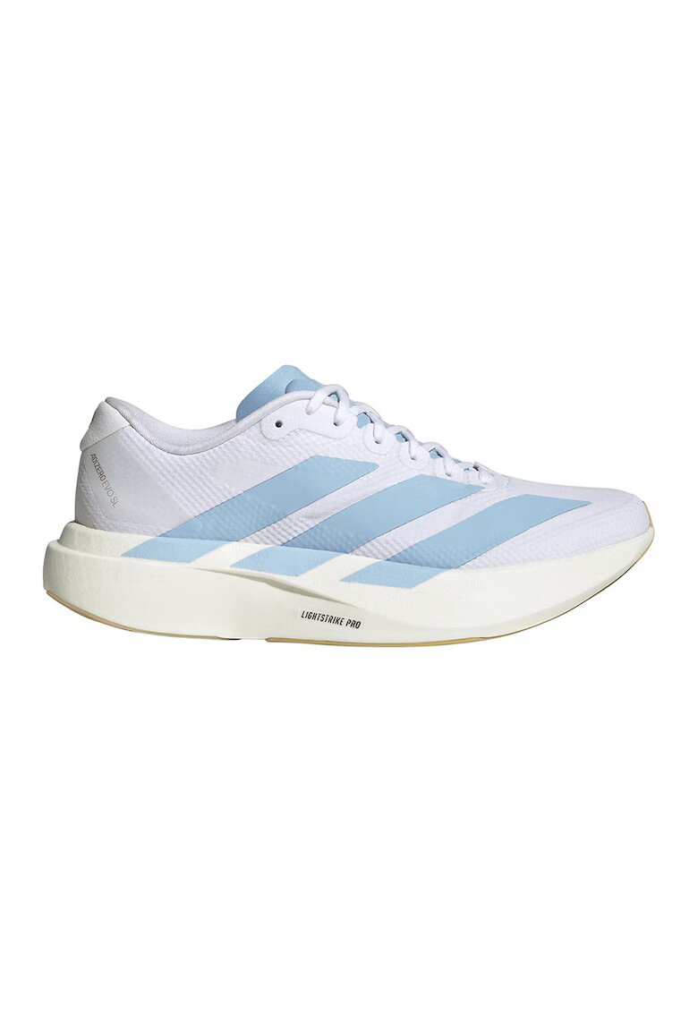 adidas Performance Обувки Adizero Evo за бягане с лого - Ледено синьо