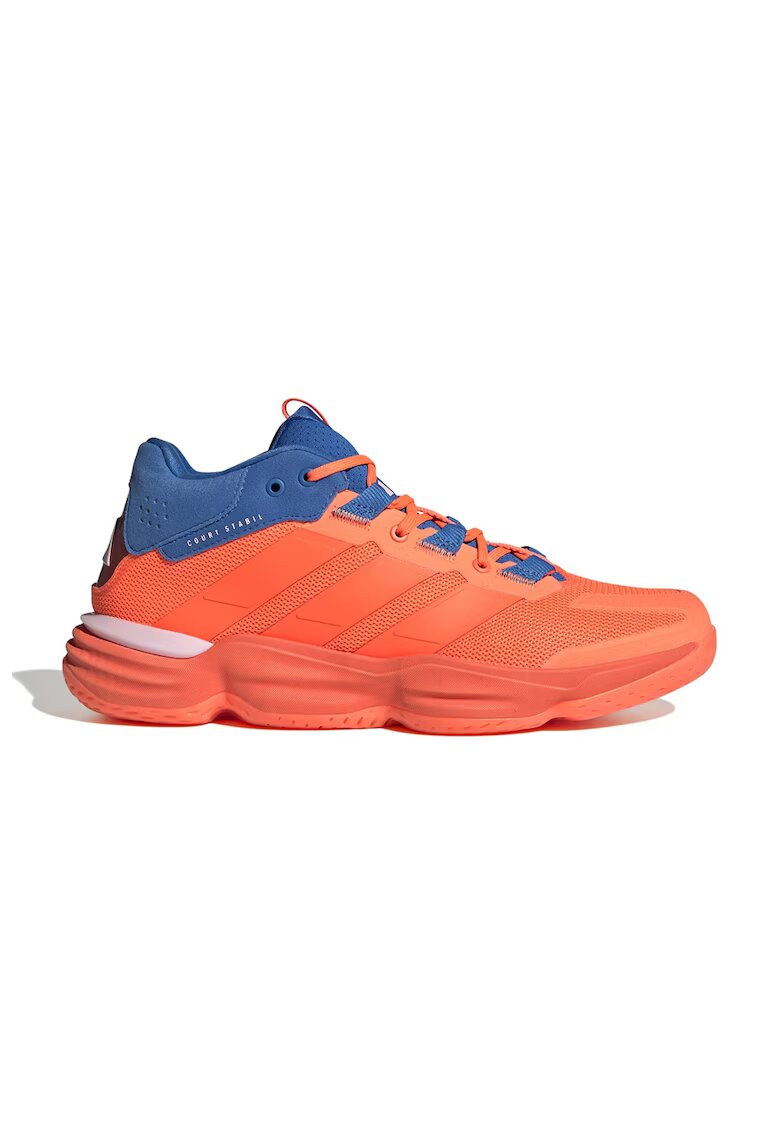 adidas Performance Обувки Court Stabil за спорт на закрито - Тъмносин/Бледооранжев