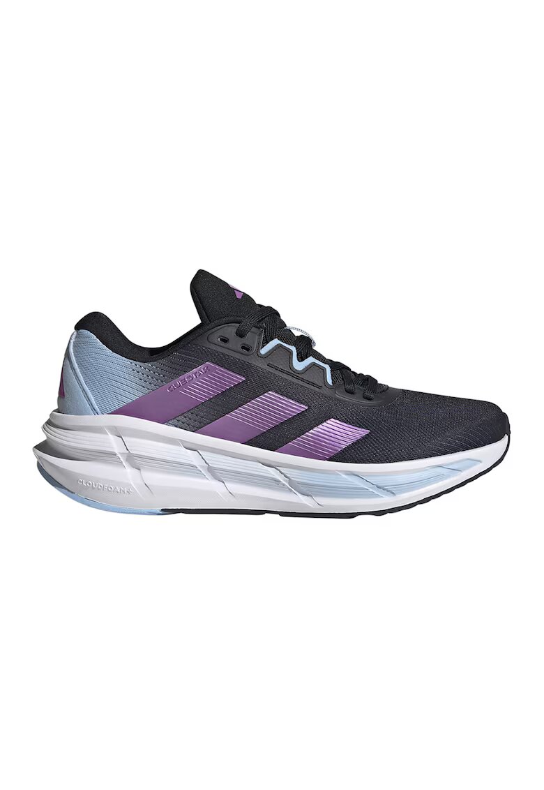 adidas Performance Обувки Questar 3 за бягане - Черен/Аметист/Светлосин