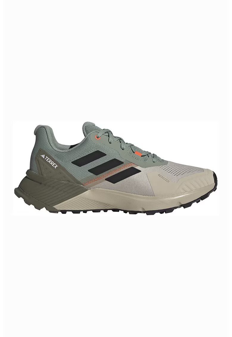 adidas Performance Обувки Terrex Soulstride за бягане - Пепеляво сиво/Каки/Светло кафяво