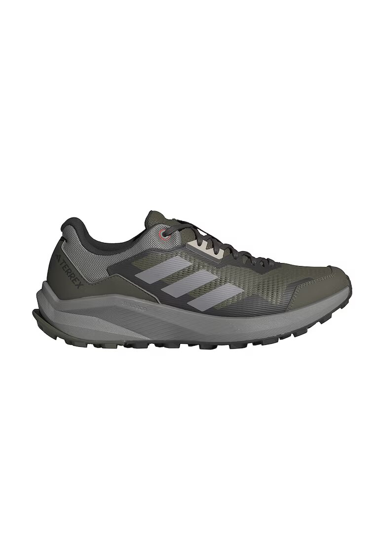 adidas Performance Обувки TERREX TRAILRIDER за бягане - Пепеляво сиво/Каки