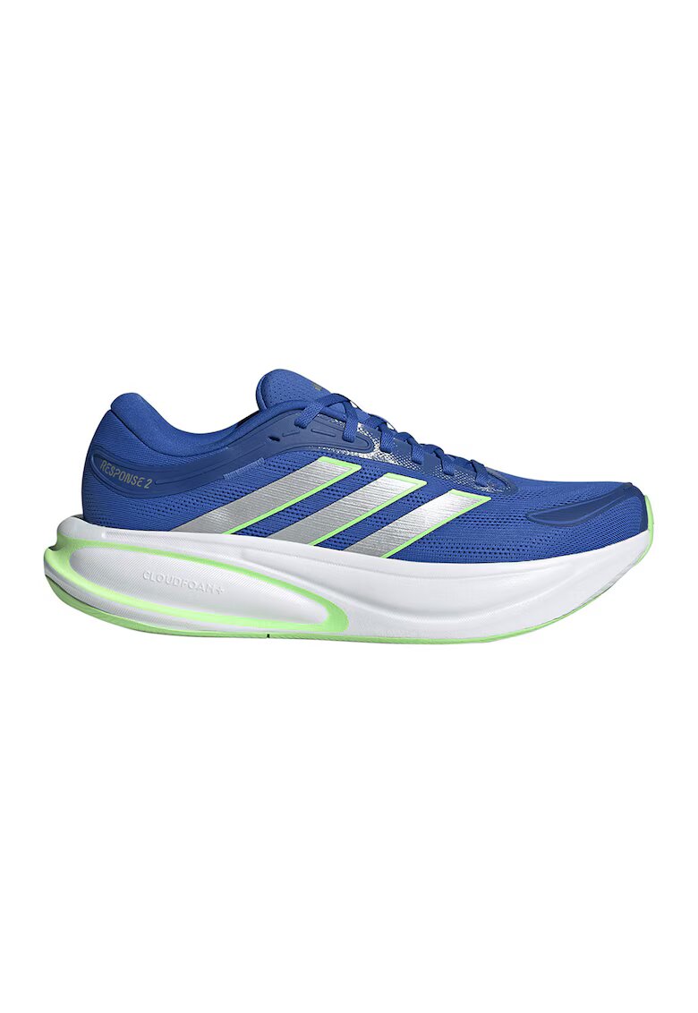 adidas Performance Обувки за бягане Response 2 - Светло сив/Тюркоаз