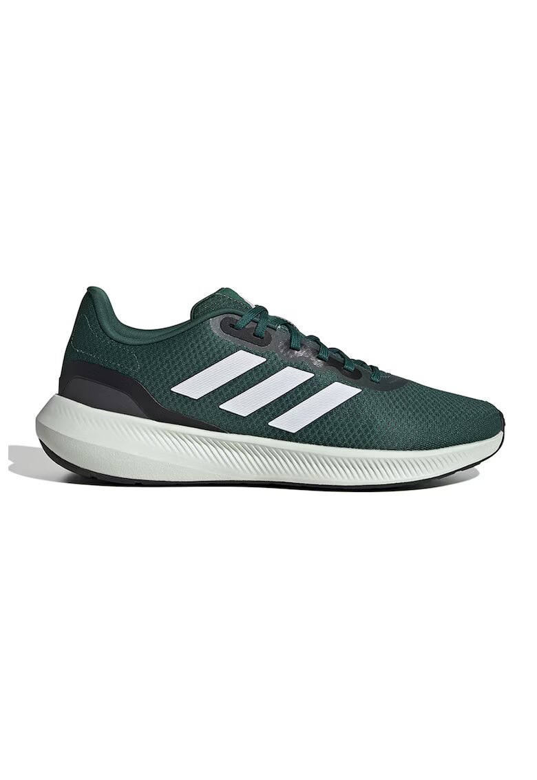 adidas Performance Обувки за бягане Run Falcon 3.0 - Бял/Тъмнозелен