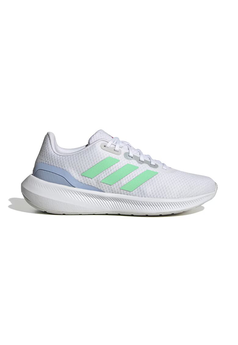 adidas Performance Обувки за бягане Runfalcon 3.0 със синтетика - Бял/Лайм зелено