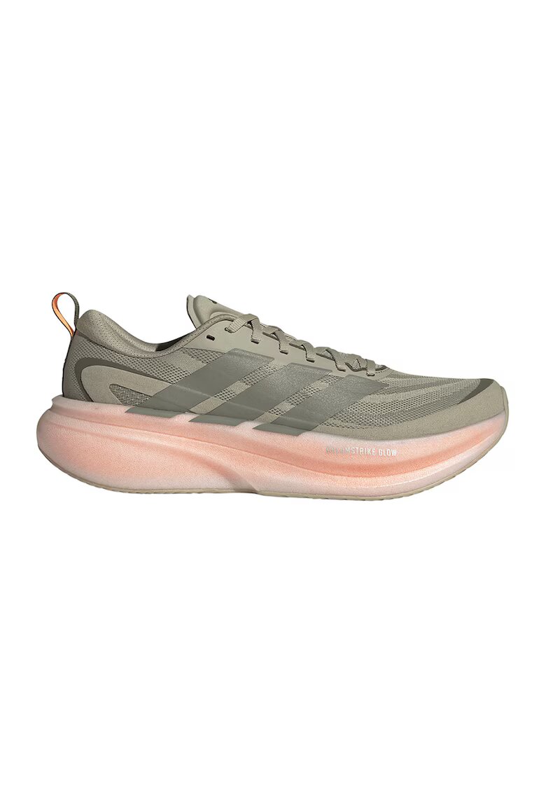 adidas Performance Обувки за бягане Supernova Glide - Праскова/Сиво-бежов