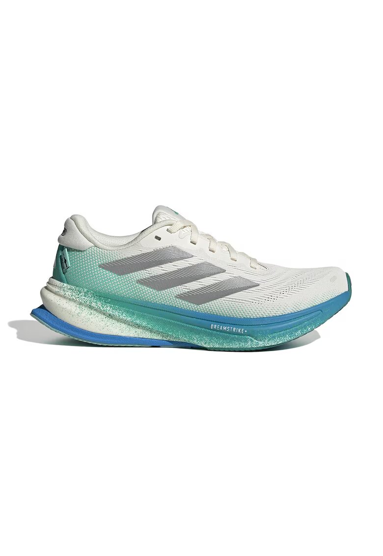 adidas Performance Обувки за бягане Supernova Rise 2 - Светло сив/Бледозелен/Бял