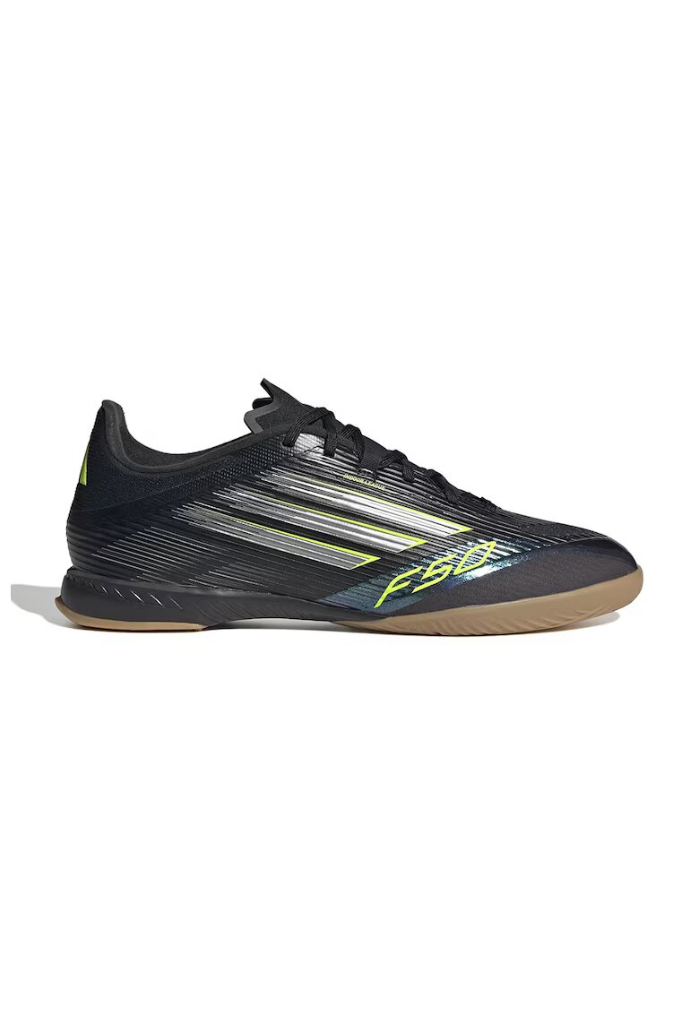 adidas Performance Обувки за футзал F50 League - Черен/Електриково Зелено