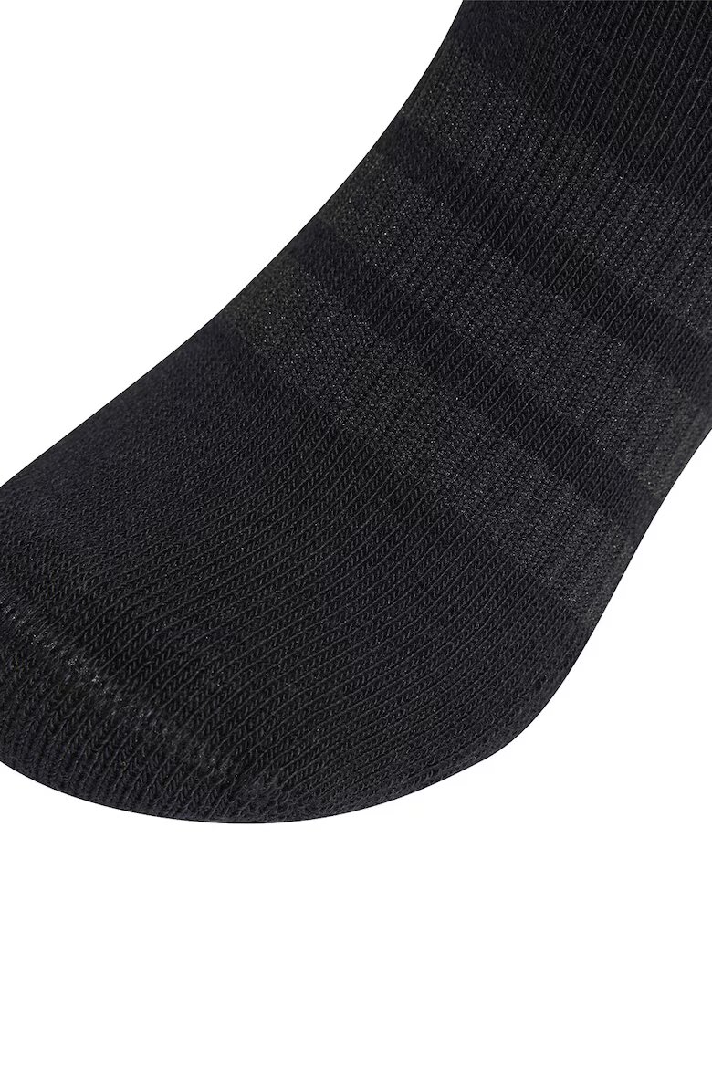 adidas Performance Омекотени къси чорапи 3 чифта Черен/Мръснобял