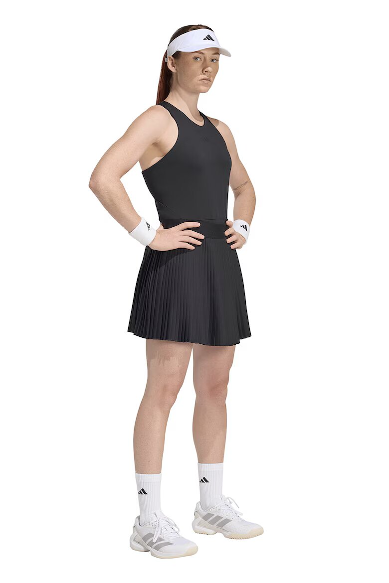 adidas Performance Плисирана тенис пола Club Черен