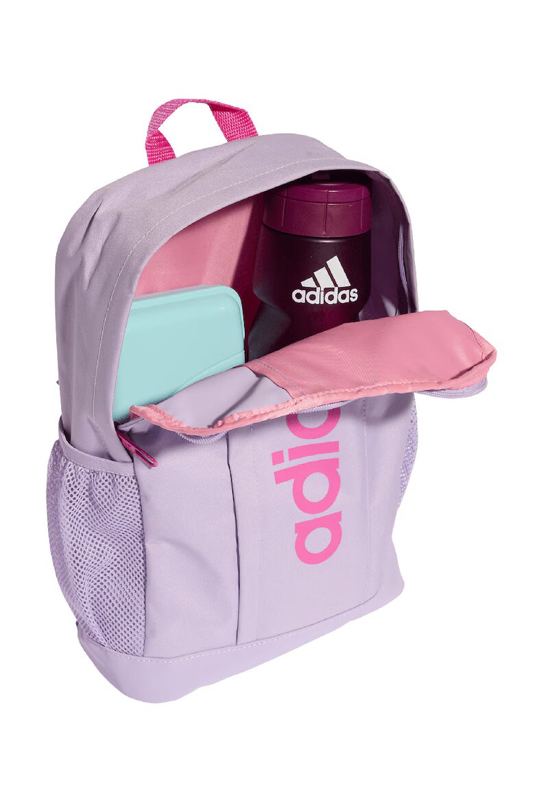 adidas Performance Раница с мрежести джобове Лилав/Розово