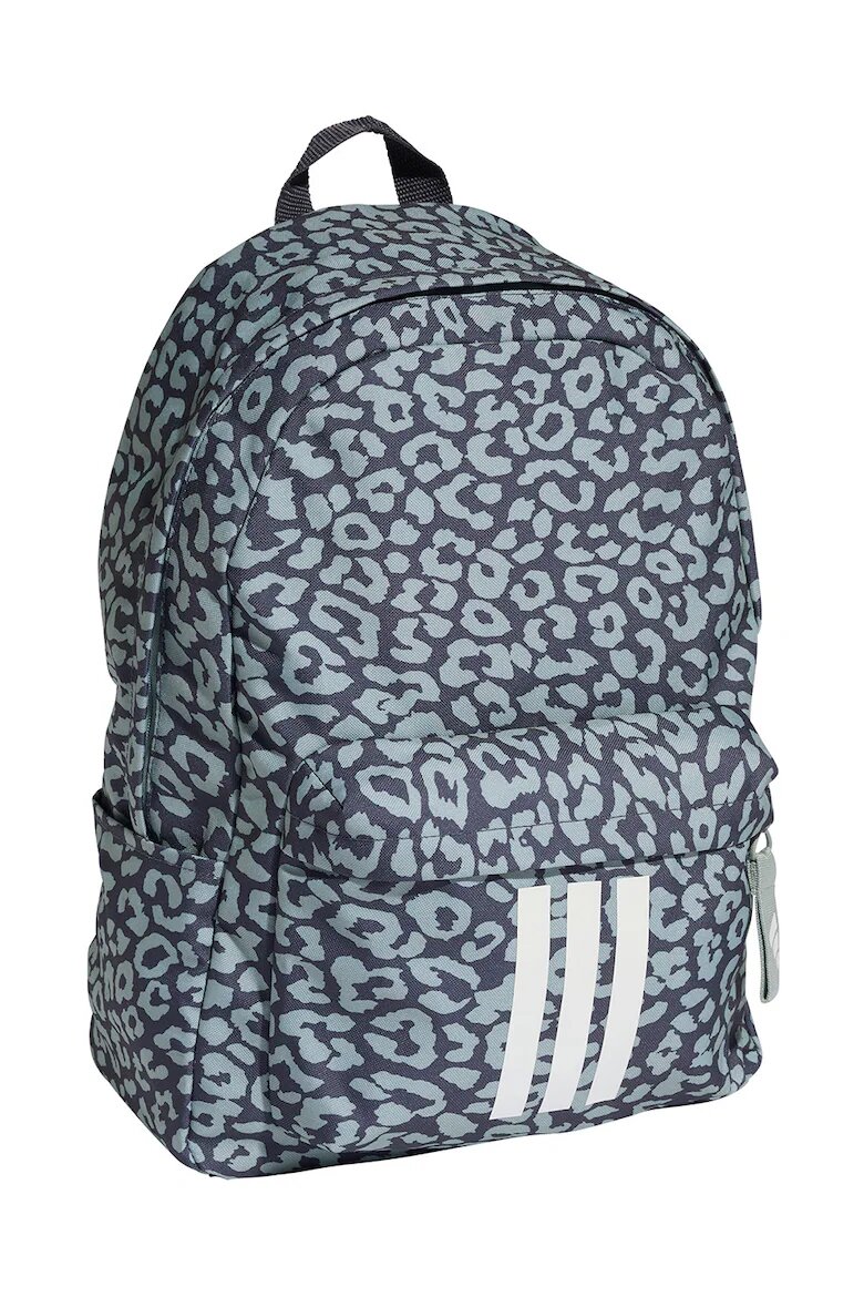 adidas Performance Раница с принт и цип Прашно синьо/Тъмносин