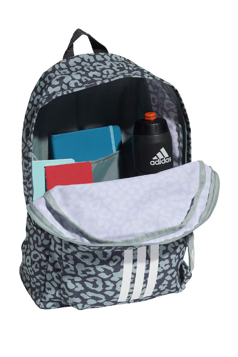 adidas Performance Раница с принт и цип Прашно синьо/Тъмносин