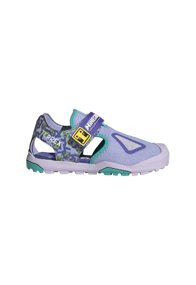 adidas Performance Сандали Terrex на тема Minecraft - Зелен/Лилав