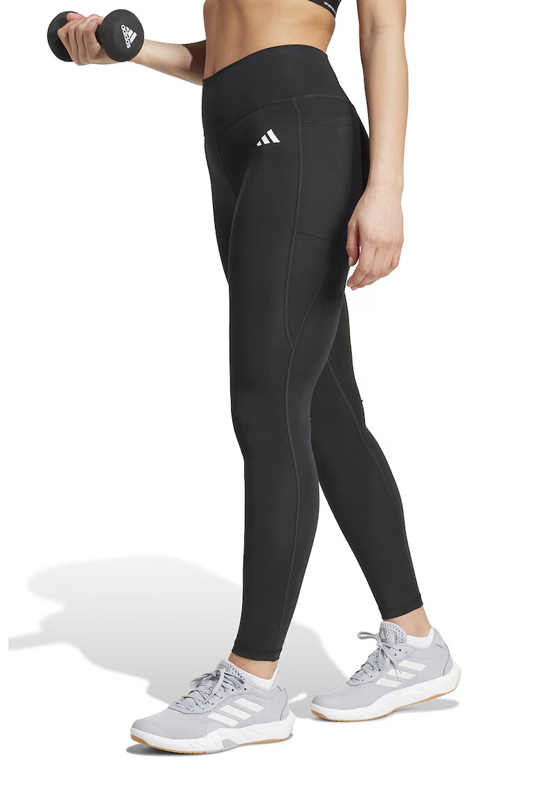 adidas Performance Спортен клин Optime Essentials - Черен