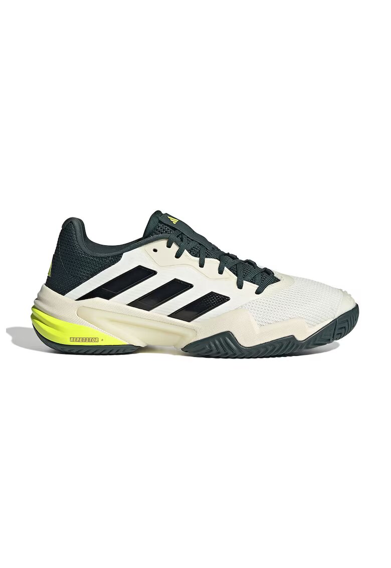 adidas Performance Тенис обувки Barricade 13 - Жълт/Аква зелено/Мръснобял