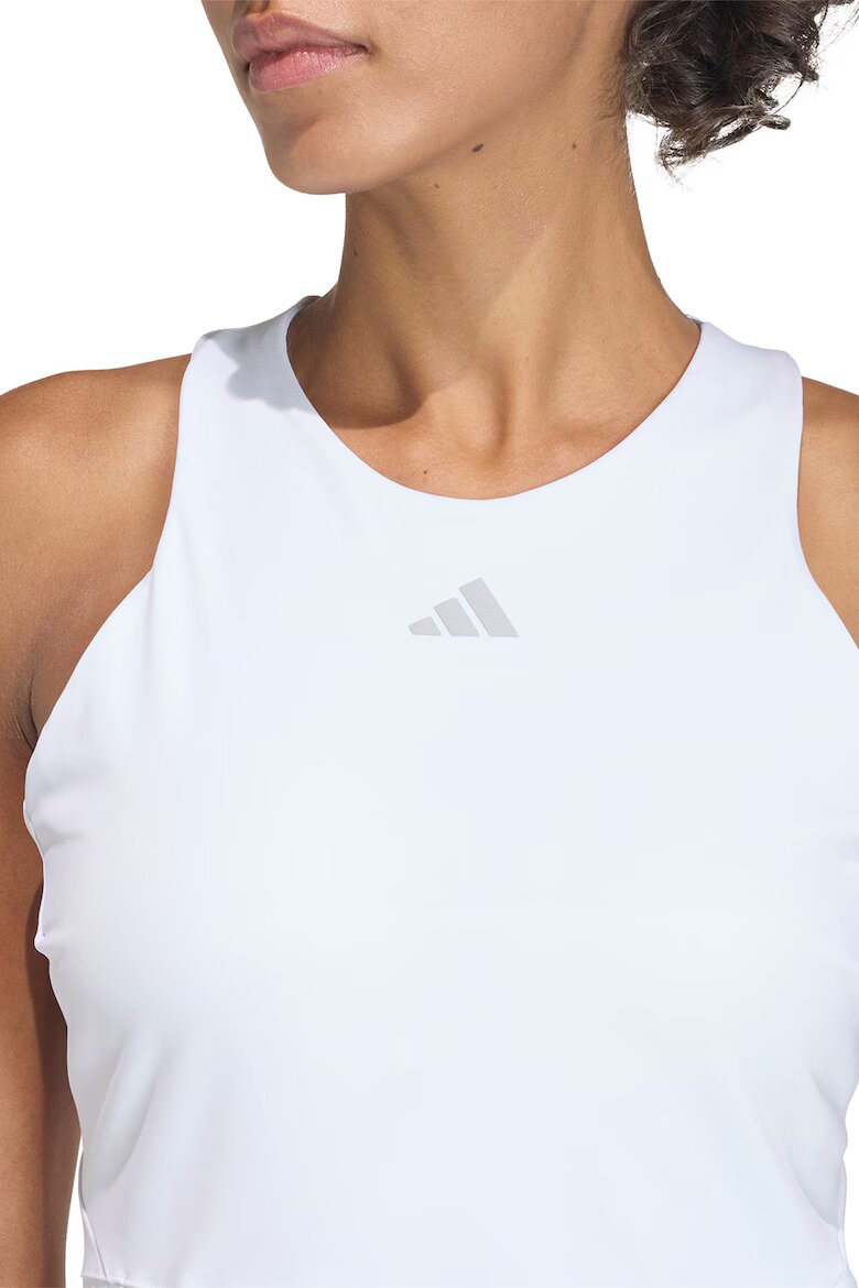 adidas Performance Тенис рокля с лого Бял