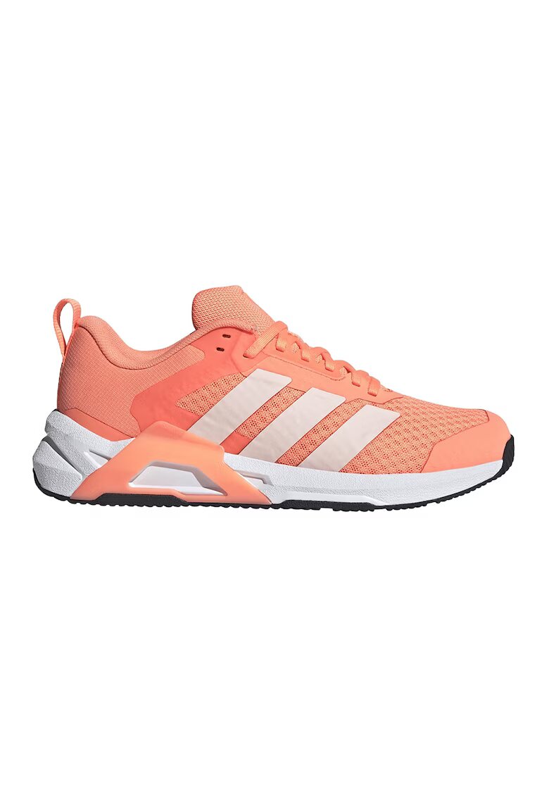 adidas Performance Тренировъчни обувки Dropset Control - Розова сьомга/Бял