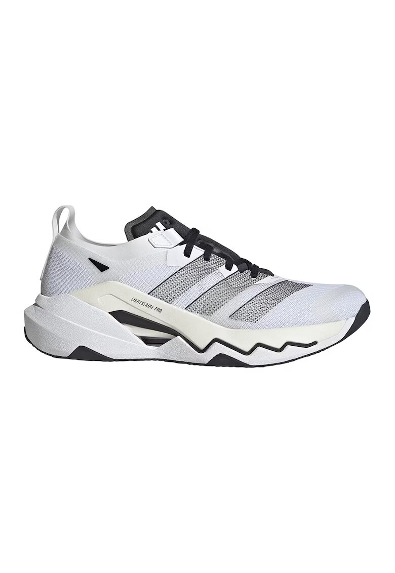 adidas Performance Тренировъчни обувки Rapid Move Pro - Бял/Избеляло черно