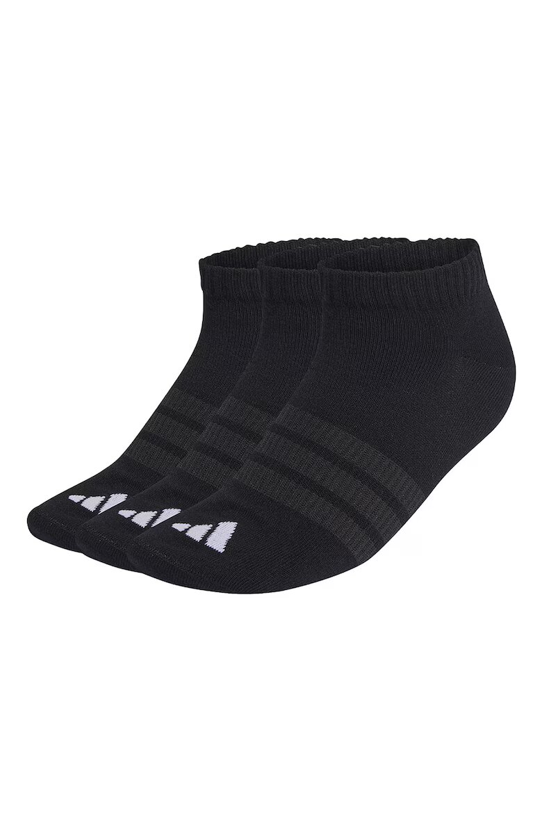 adidas Performance Унисекс чорапи до глезена Essentials 3 чифта Черен/Избеляло черно