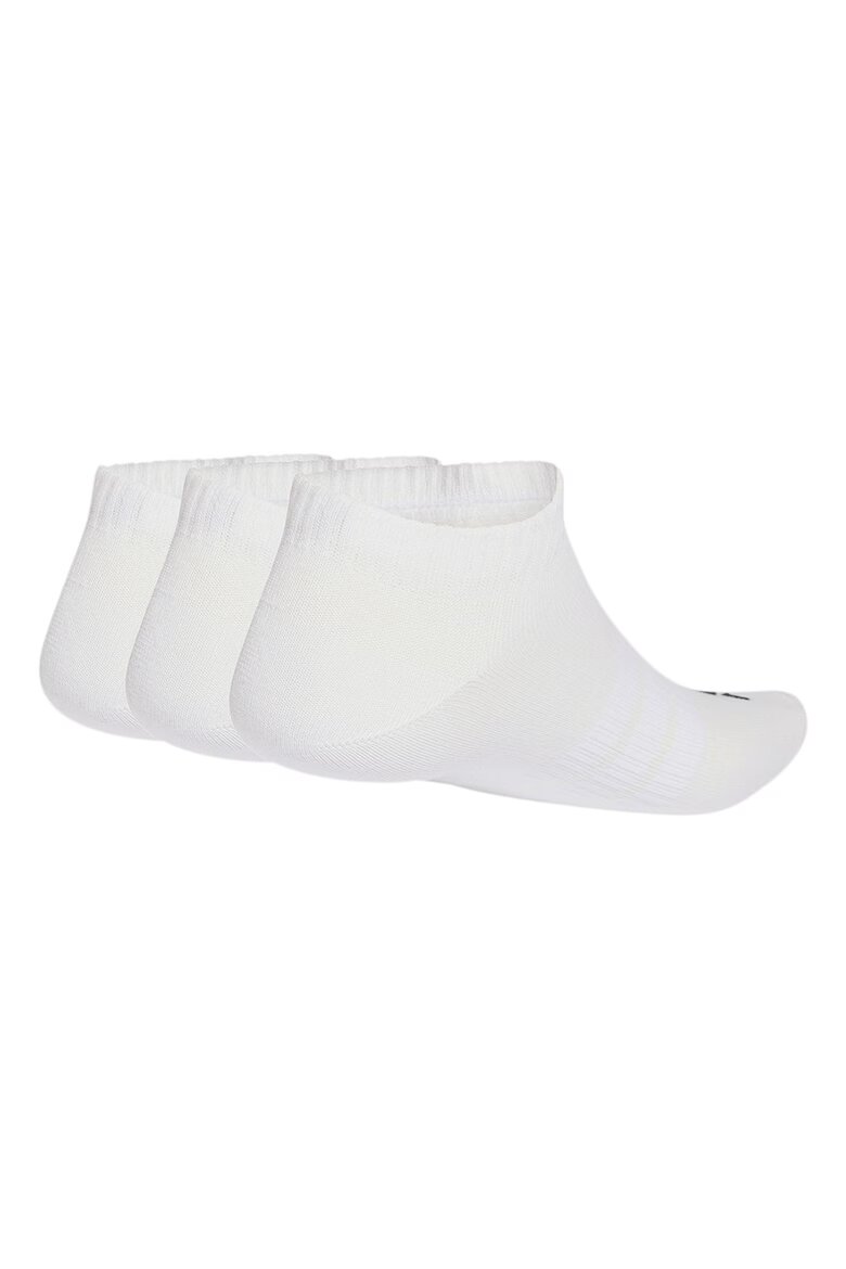 adidas Performance Унисекс чорапи до глезена Essentials 3 чифта Слонова кост/Черен