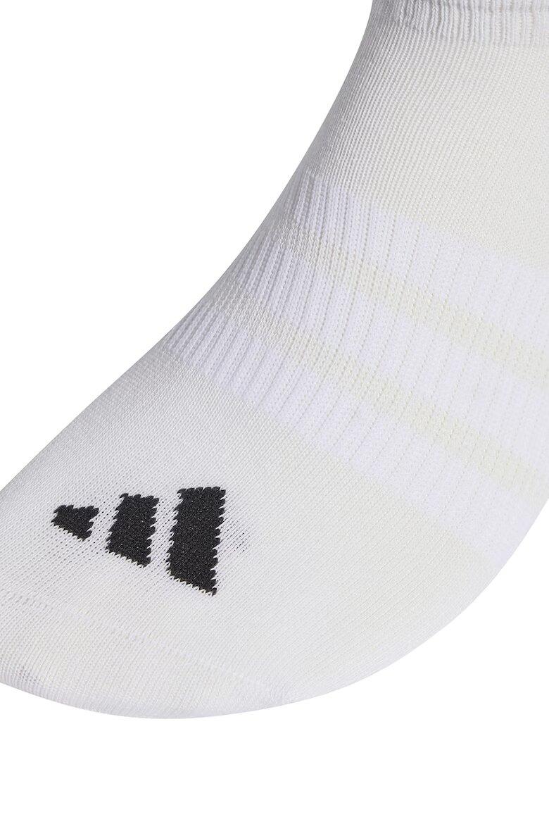 adidas Performance Унисекс чорапи Essentials с лого - 3 чифта Бял/Черен