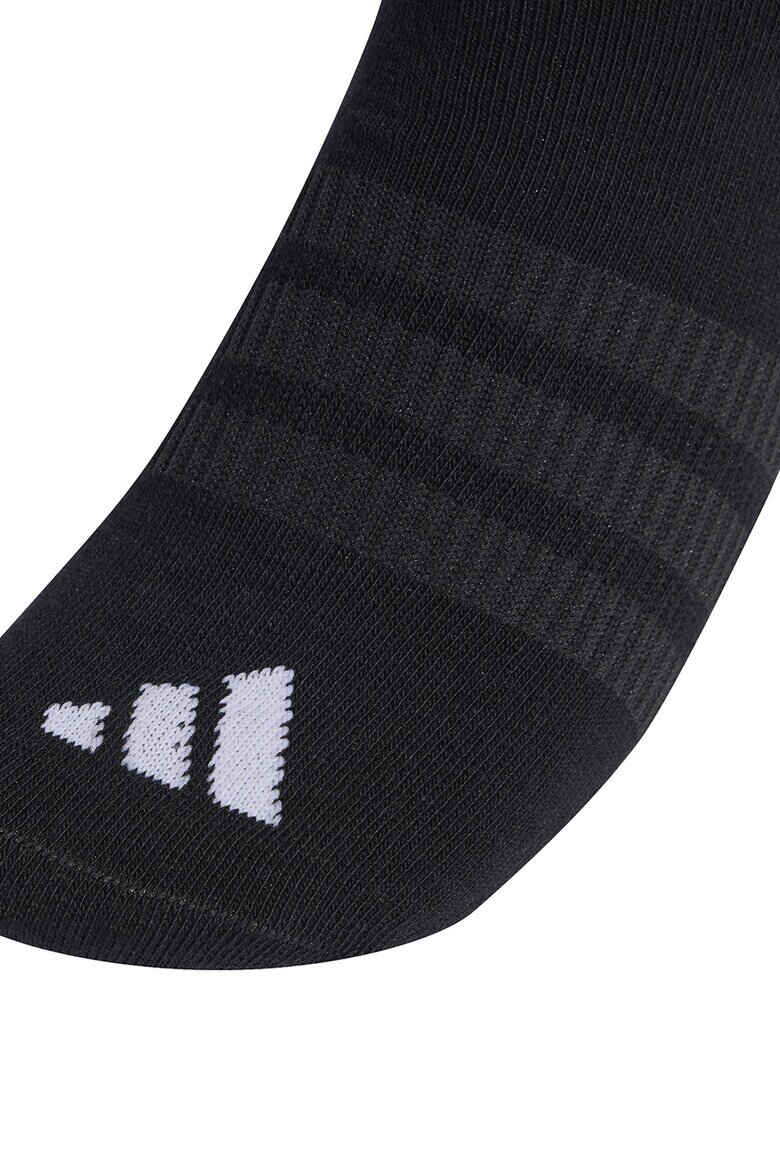 adidas Performance Унисекс чорапи Essentials с лого - 3 чифта Бял/Черен/Tъмносив