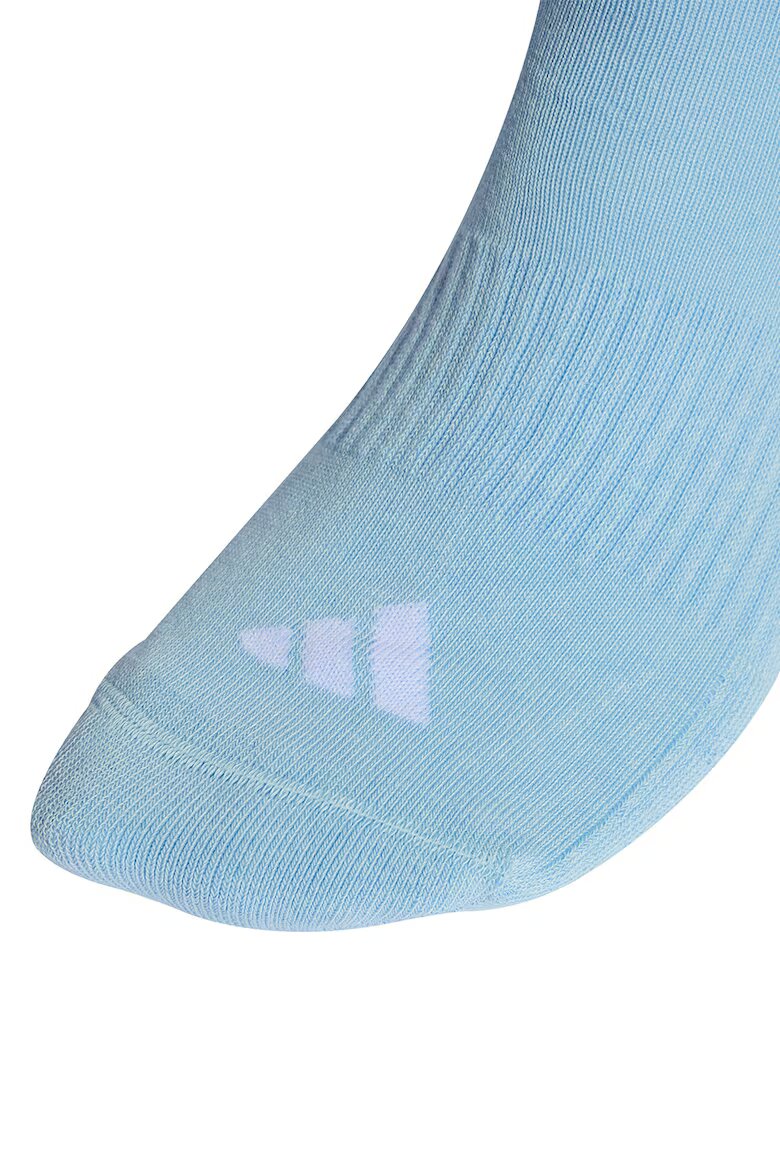 adidas Performance Унисекс дълги рипсени чорапи - 3 чифта Ултрамарин синьо/Бял/Ледено синьо