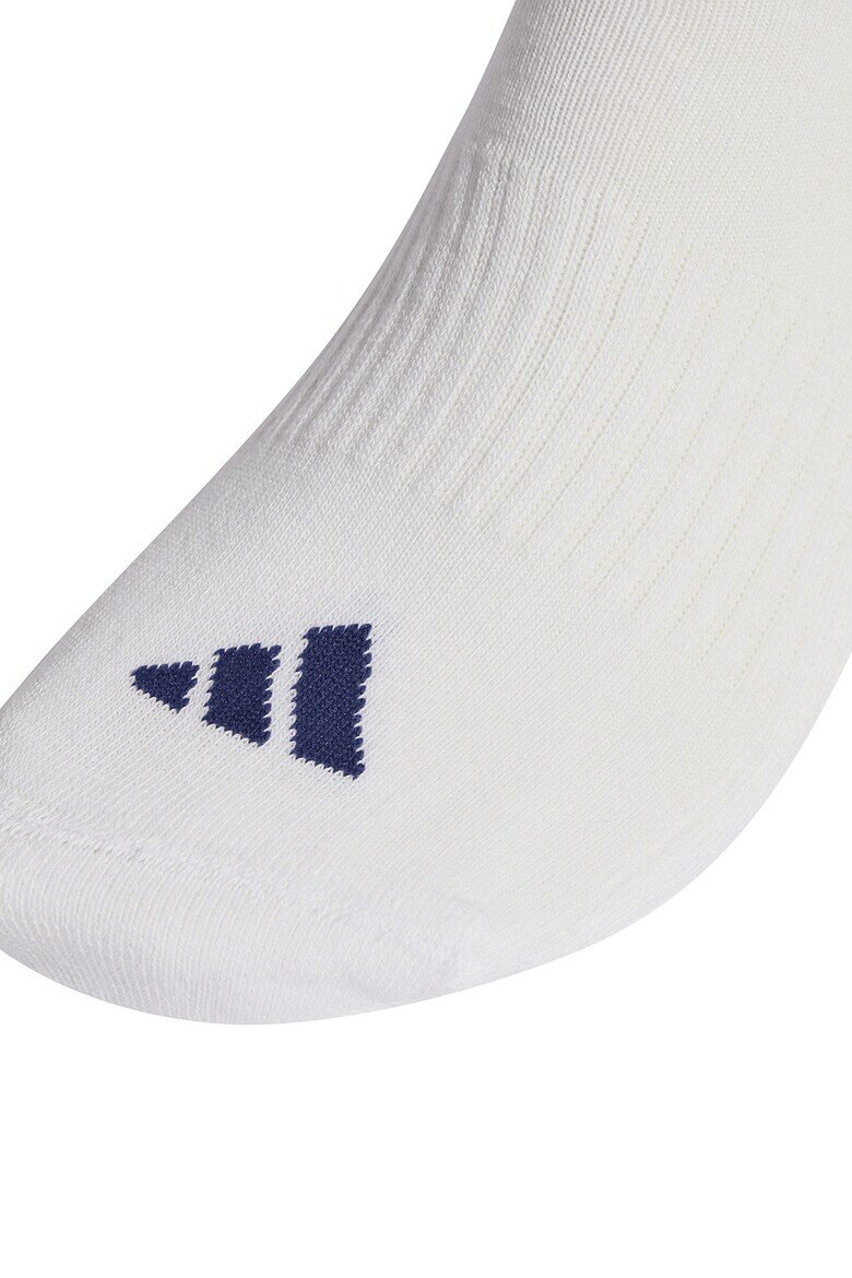 adidas Performance Унисекс омекотени дълги чорапи - 6 чифта Бял