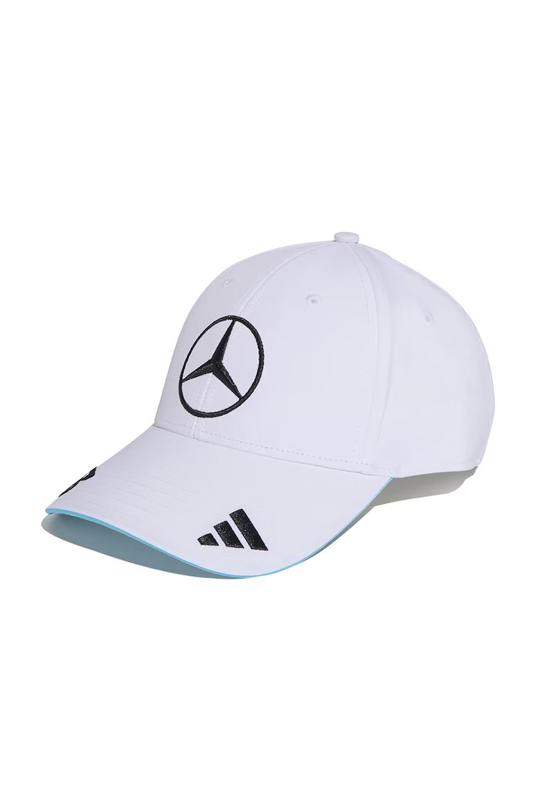 adidas Performance Унисекс шапка Mercedes - AMG Petronas Formula 1 с лого Бял/Черен