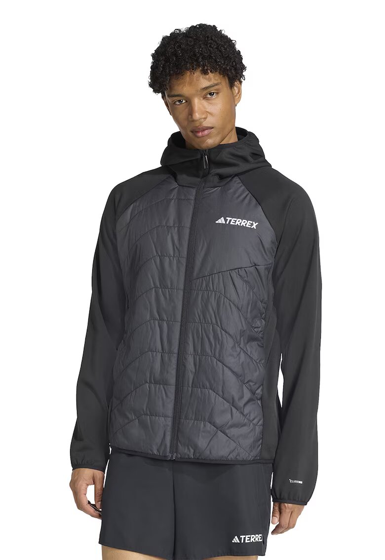 adidas Performance Яке с цип и качулка