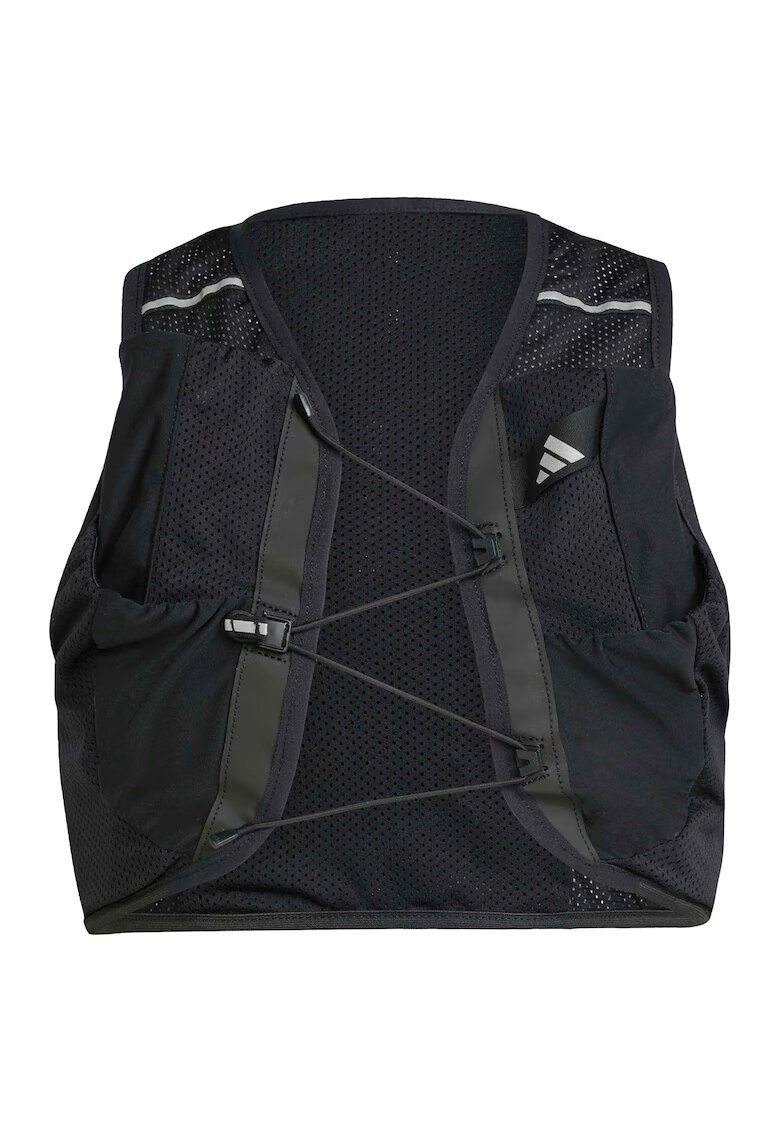 adidas Спортна жилетка унисекс - черна - пластмаса